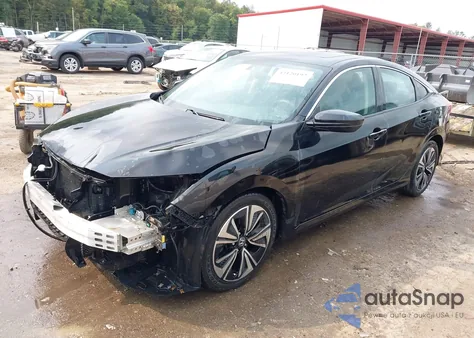 2016 Honda Civic Ex-T из США, поврежденный, VIN 2HGFC1F34GH654838